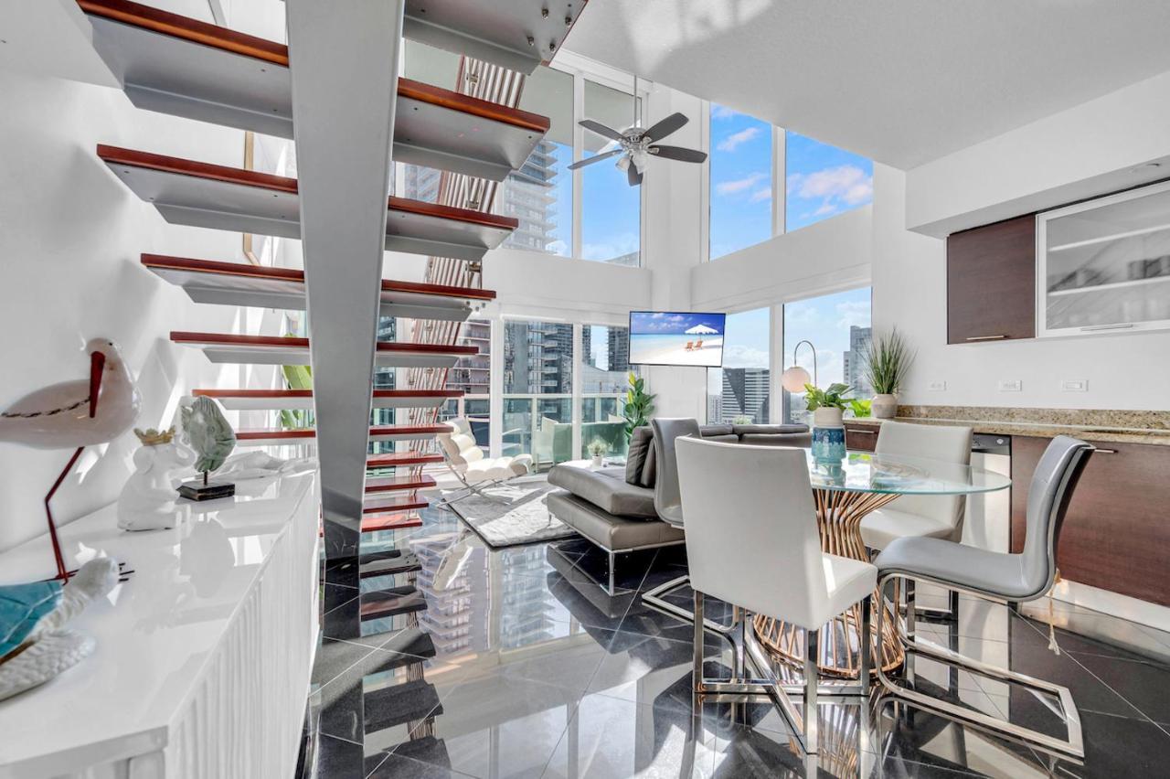 Iconic 2 Bedroom Loft Brickell-Stunning Views Miami Eksteriør billede